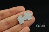 Quinta Studio QD32242 US WWII Cockpit instrument gauges with bezels 3D-Printed & coloured Interior on decal paper (All Kits) 1/32